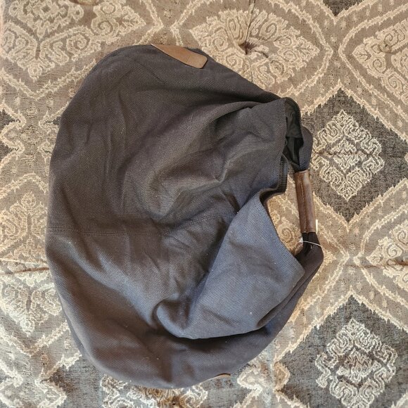 NWT Old Navy Black Textile Hobo Bag - Picture 16 of 16